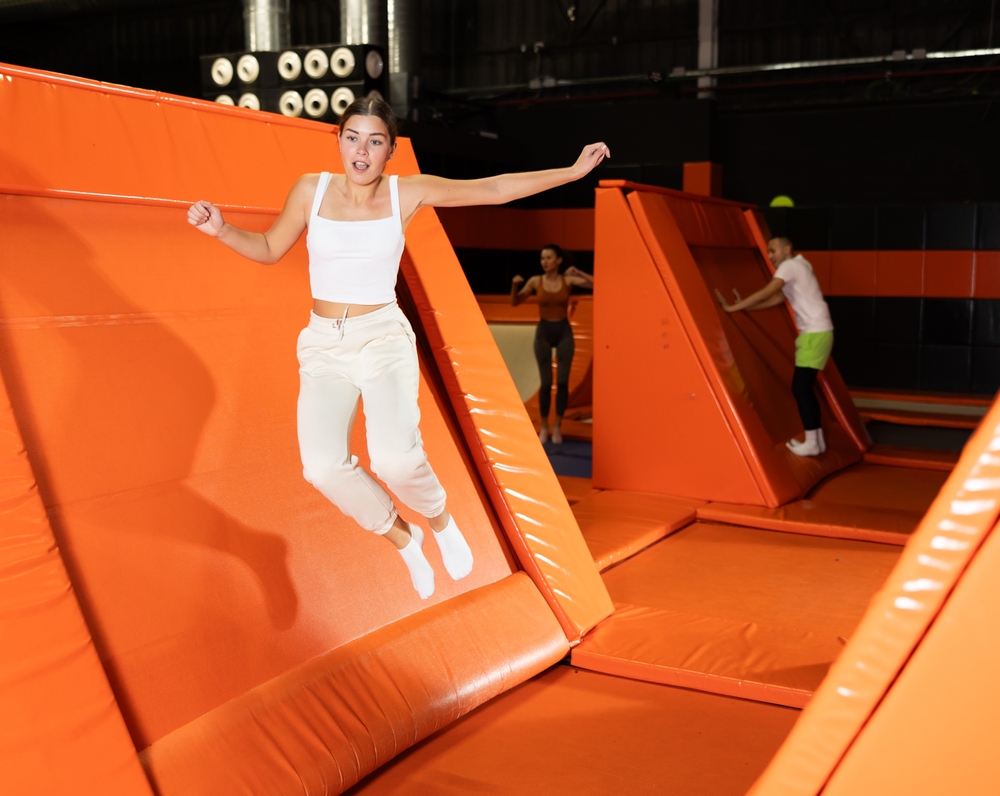 Skákanie na trampolíne je bezpečný šport