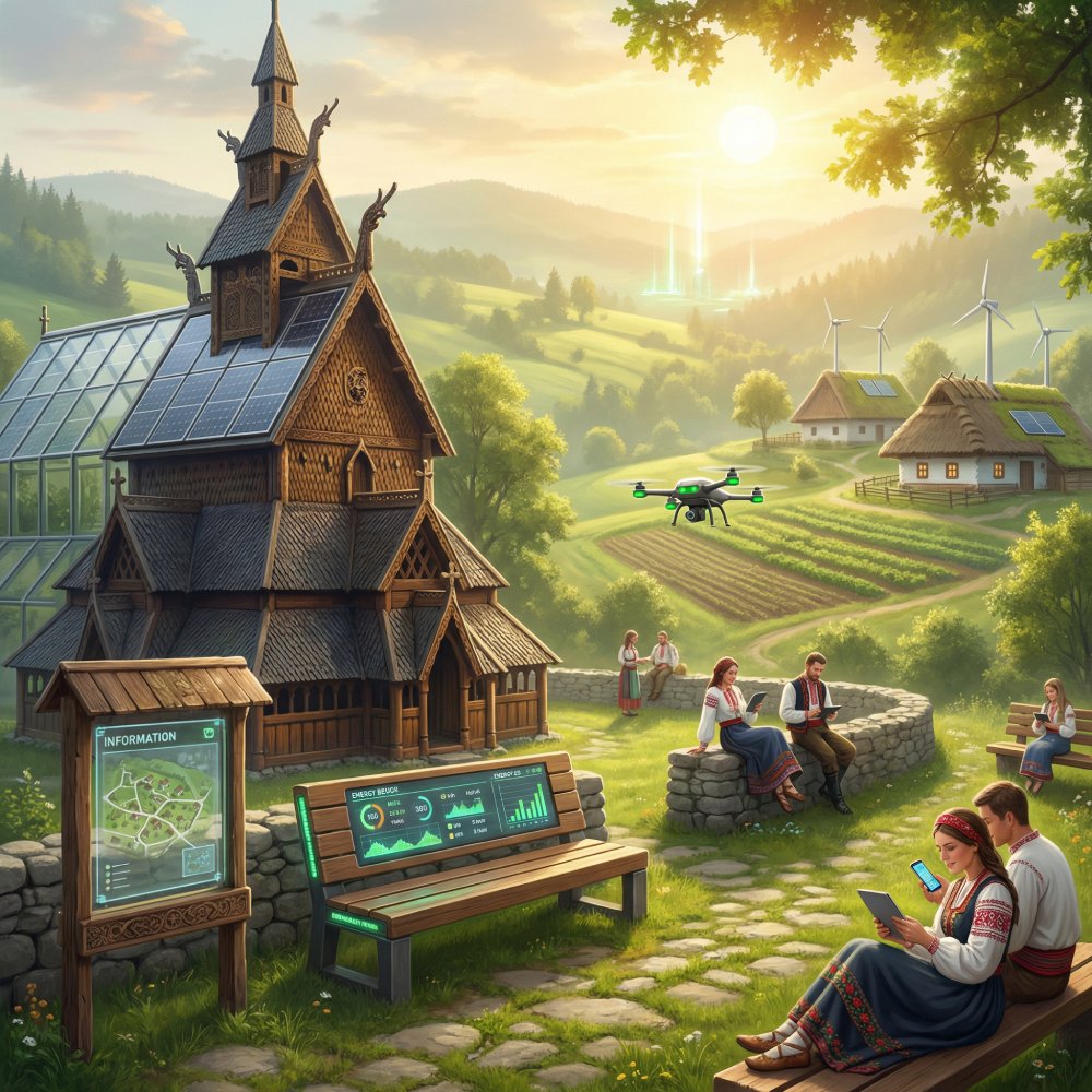 Inteligentné regióny prinášajú efektívnejšie služby a udržateľný rozvoj vidieka na Slovensku.